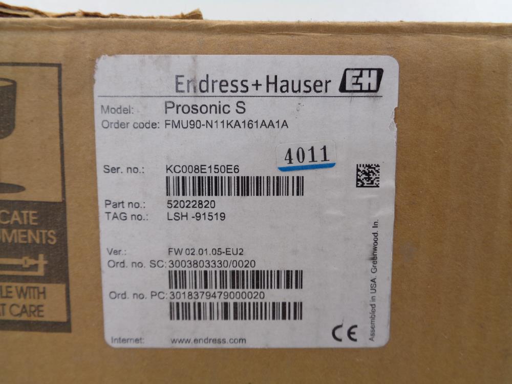 Endress Hauser Prosonic S Transmitter FMU90-N11KA161AA1A